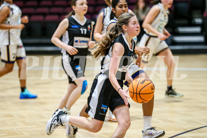 25.01.2025 Österreichischer Basketballverband 2024/25, SLWU16 WAT 3 Capricorns vs DBK Steyrer Witch Cadets