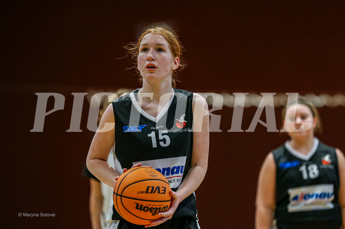 25.01.2025 Österreichischer Basketballverband 2024/25, SLWU16 WAT 3 Capricorns vs DBK Steyrer Witch Cadets