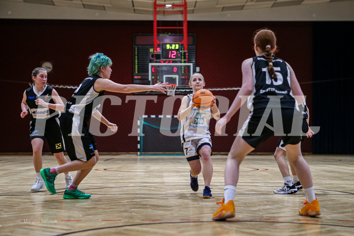 25.01.2025 Österreichischer Basketballverband 2024/25, SLWU16 WAT 3 Capricorns vs DBK Steyrer Witch Cadets