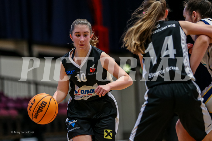 25.01.2025 Österreichischer Basketballverband 2024/25, SLWU16 WAT 3 Capricorns vs DBK Steyrer Witch Cadets