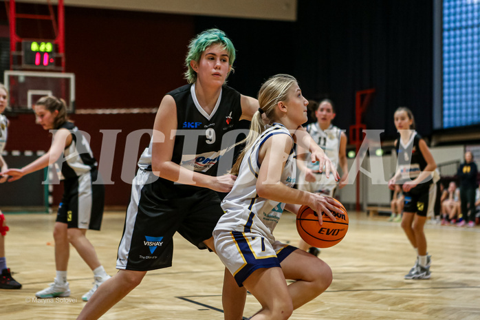 25.01.2025 Österreichischer Basketballverband 2024/25, SLWU16 WAT 3 Capricorns vs DBK Steyrer Witch Cadets