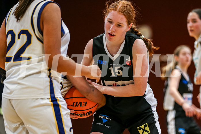 25.01.2025 Österreichischer Basketballverband 2024/25, SLWU16 WAT 3 Capricorns vs DBK Steyrer Witch Cadets
