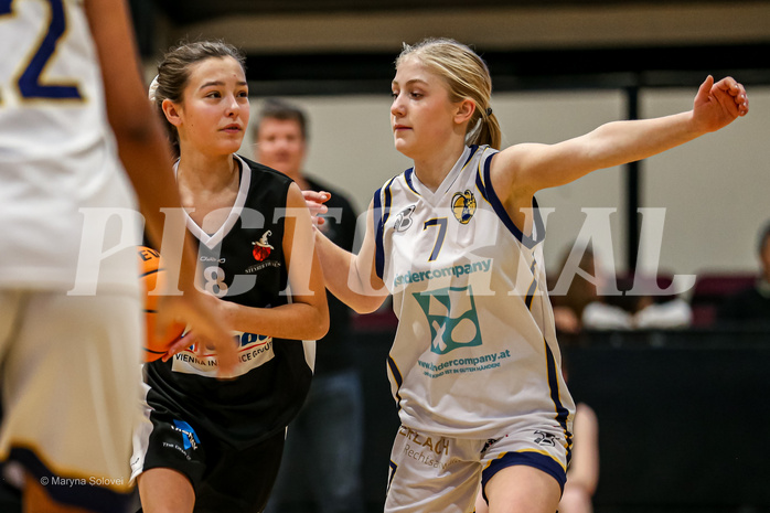 25.01.2025 Österreichischer Basketballverband 2024/25, SLWU16 WAT 3 Capricorns vs DBK Steyrer Witch Cadets