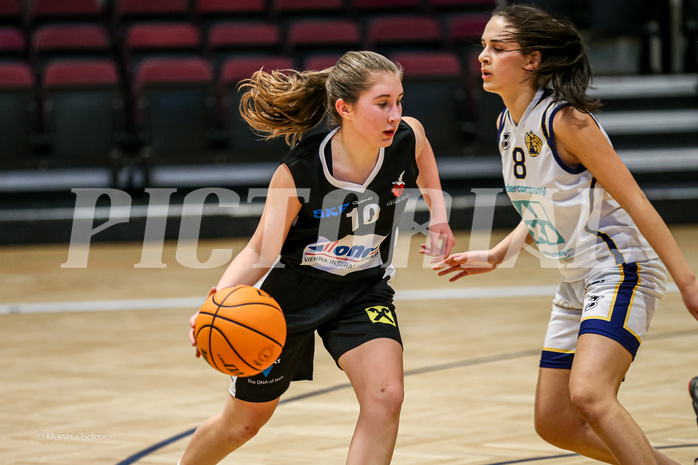 25.01.2025 Österreichischer Basketballverband 2024/25, SLWU16 WAT 3 Capricorns vs DBK Steyrer Witch Cadets