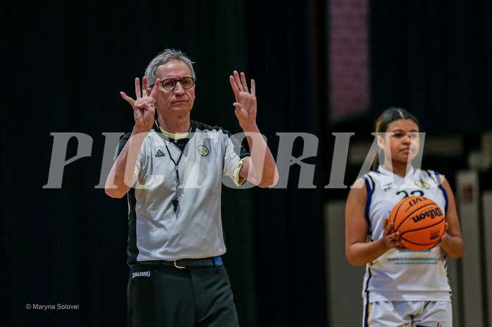 25.01.2025 Österreichischer Basketballverband 2024/25, SLWU16 WAT 3 Capricorns vs DBK Steyrer Witch Cadets