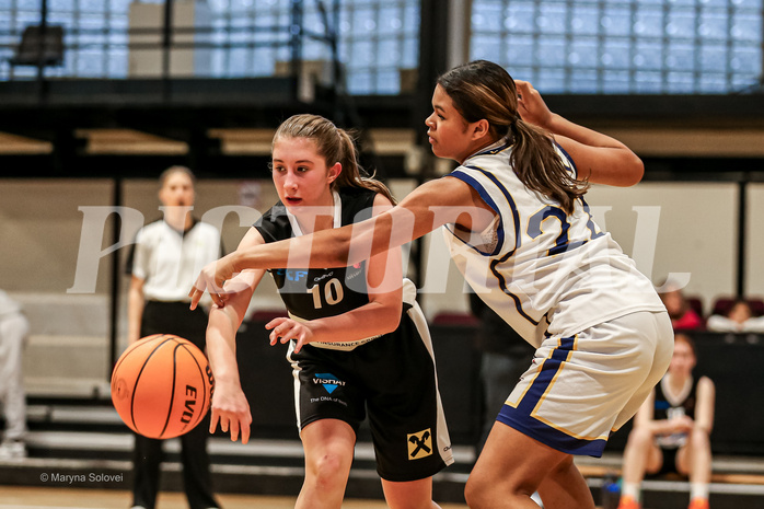 25.01.2025 Österreichischer Basketballverband 2024/25, SLWU16 WAT 3 Capricorns vs DBK Steyrer Witch Cadets