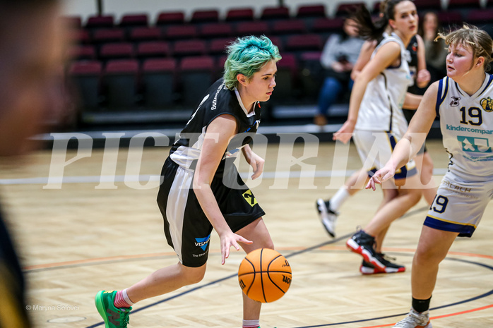 25.01.2025 Österreichischer Basketballverband 2024/25, SLWU16 WAT 3 Capricorns vs DBK Steyrer Witch Cadets