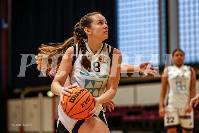 25.01.2025 Österreichischer Basketballverband 2024/25, SLWU16 WAT 3 Capricorns vs DBK Steyrer Witch Cadets