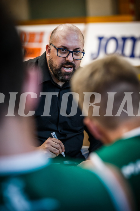 Basketball, Basketball Austria Cup 2021/22, Vorrunde, Mattersburg Rocks, Future Team Steiermark, Dimitrios Sarikas (Head Coach)