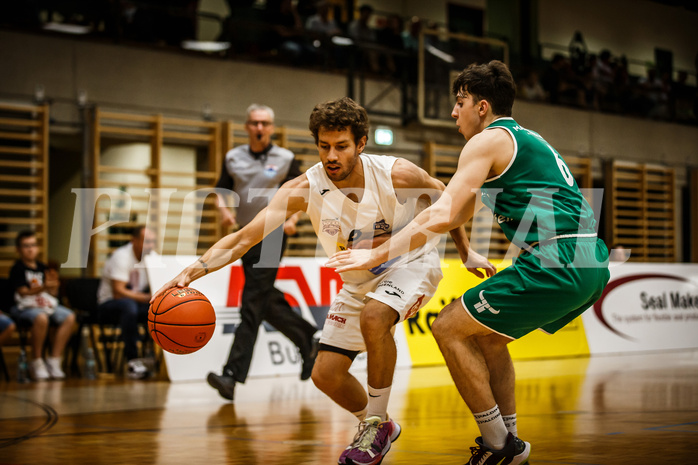 Basketball, Basketball Austria Cup 2021/22, Vorrunde, Mattersburg Rocks, Future Team Steiermark, Jan NICOLI (6)