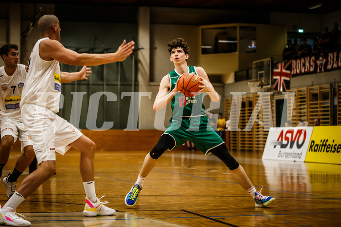 Basketball, Basketball Austria Cup 2021/22, Vorrunde, Mattersburg Rocks, Future Team Steiermark, Jonathan Wess (4)