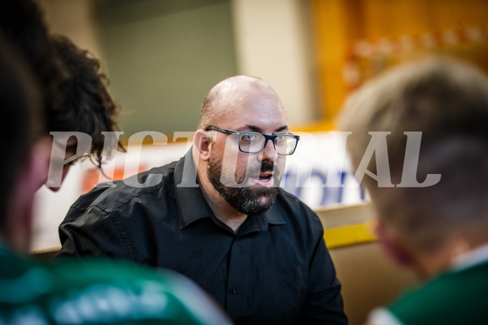 Basketball, Basketball Austria Cup 2021/22, Vorrunde, Mattersburg Rocks, Future Team Steiermark, Dimitrios Sarikas (Head Coach)