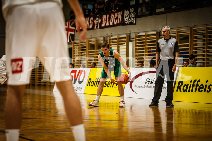 Basketball, Basketball Austria Cup 2021/22, Vorrunde, Mattersburg Rocks, Future Team Steiermark, Miro Zapf (7)