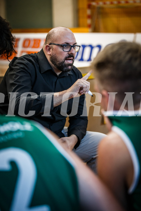 Basketball, Basketball Austria Cup 2021/22, Vorrunde, Mattersburg Rocks, Future Team Steiermark, Dimitrios Sarikas (Head Coach)