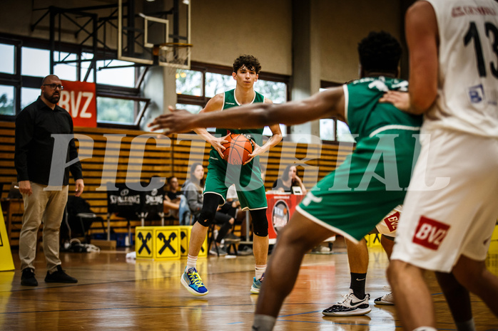 Basketball, Basketball Austria Cup 2021/22, Vorrunde, Mattersburg Rocks, Future Team Steiermark, Jonathan Wess (4)