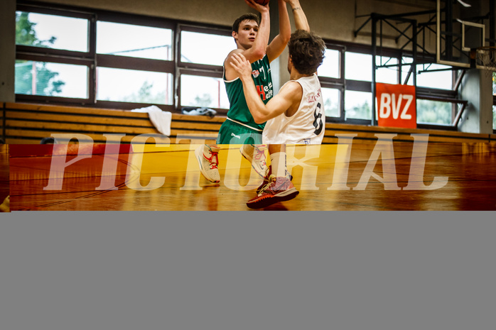 Basketball, Basketball Austria Cup 2021/22, Vorrunde, Mattersburg Rocks, Future Team Steiermark, Miro Zapf (7)
