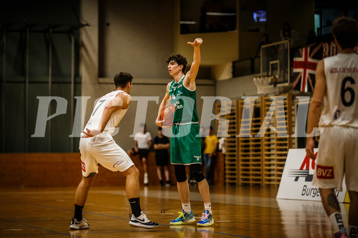 Basketball, Basketball Austria Cup 2021/22, Vorrunde, Mattersburg Rocks, Future Team Steiermark, Jonathan Wess (4)