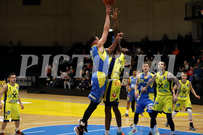Basketball Superliga 2021/22, 1. Platzierungsrunde, UBSC Raiffeisen Graz vs. SKN St. Pölten Basketball 