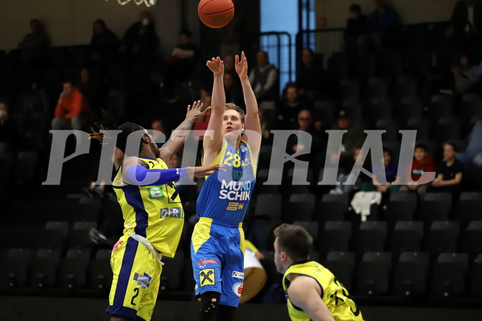 Basketball Superliga 2021/22, 1. Platzierungsrunde, UBSC Raiffeisen Graz vs. SKN St. Pölten Basketball 