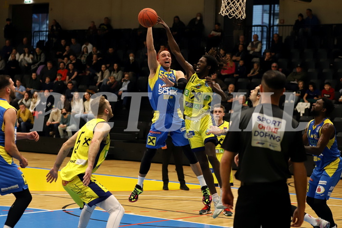 Basketball Superliga 2021/22, 1. Platzierungsrunde, UBSC Raiffeisen Graz vs. SKN St. Pölten Basketball 