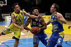 Basketball Superliga 2021/22, 1. Platzierungsrunde, UBSC Raiffeisen Graz vs. SKN St. Pölten Basketball 