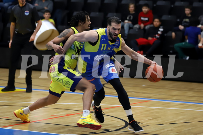Basketball Superliga 2021/22, 1. Platzierungsrunde, UBSC Raiffeisen Graz vs. SKN St. Pölten Basketball 