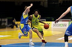 Basketball Superliga 2021/22, 1. Platzierungsrunde, UBSC Raiffeisen Graz vs. SKN St. Pölten Basketball 