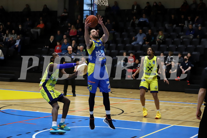 Basketball Superliga 2021/22, 1. Platzierungsrunde, UBSC Raiffeisen Graz vs. SKN St. Pölten Basketball 