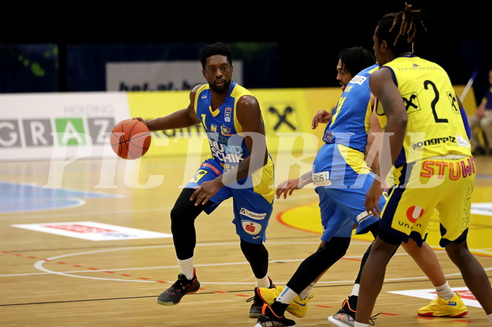 Basketball Superliga 2021/22, 1. Platzierungsrunde, UBSC Raiffeisen Graz vs. SKN St. Pölten Basketball 