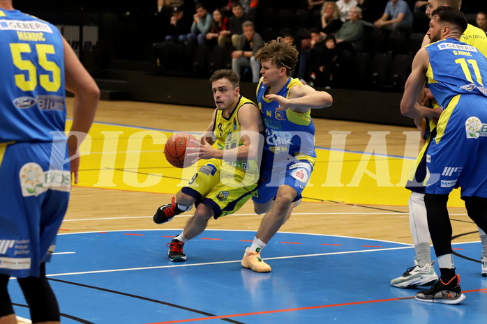 Basketball Superliga 2021/22, 1. Platzierungsrunde, UBSC Raiffeisen Graz vs. SKN St. Pölten Basketball 