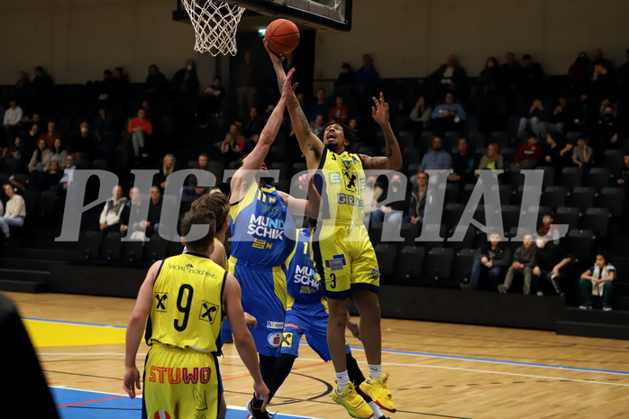 Basketball Superliga 2021/22, 1. Platzierungsrunde, UBSC Raiffeisen Graz vs. SKN St. Pölten Basketball 