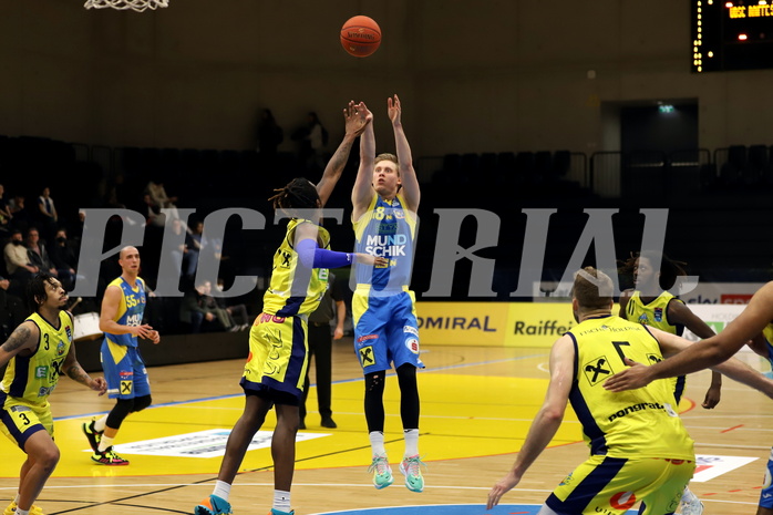 Basketball Superliga 2021/22, 1. Platzierungsrunde, UBSC Raiffeisen Graz vs. SKN St. Pölten Basketball 