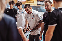 Basketball, Basketball Superliga 2023/24, Grundduchgang Runde 1., Oberwart Gunners, BBC Nord Dragonz, Felix Jambor (Coach)
