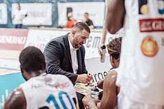 Basketball, Basketball Superliga 2023/24, Grundduchgang Runde 1., Oberwart Gunners, BBC Nord Dragonz, Horst Leitner (Coach)