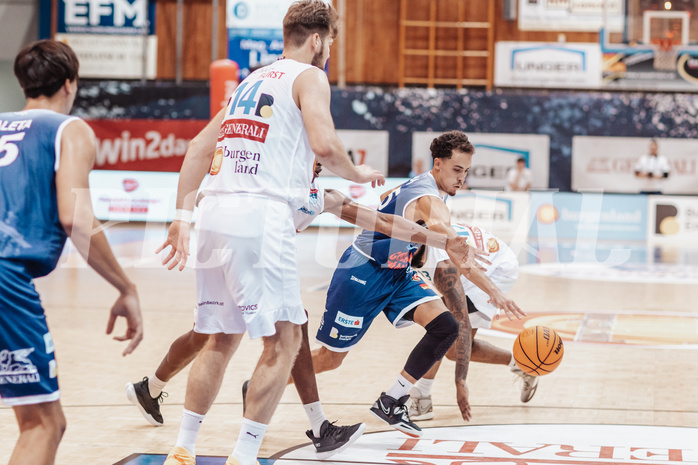 Basketball, Basketball Superliga 2023/24, Grundduchgang Runde 1., Oberwart Gunners, BBC Nord Dragonz, Daniel K
