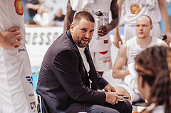 Basketball, Basketball Superliga 2023/24, Grundduchgang Runde 1., Oberwart Gunners, BBC Nord Dragonz, Horst Leitner (Coach)