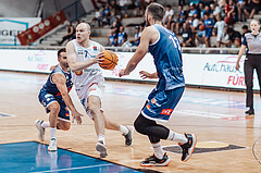 Basketball, Basketball Superliga 2023/24, Grundduchgang Runde 1., Oberwart Gunners, BBC Nord Dragonz, Petar Cosic (3), Sebastian K