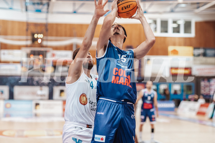Basketball, Basketball Superliga 2023/24, Grundduchgang Runde 1., Oberwart Gunners, BBC Nord Dragonz, Daniel K