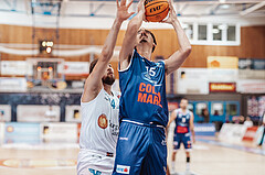 Basketball, Basketball Superliga 2023/24, Grundduchgang Runde 1., Oberwart Gunners, BBC Nord Dragonz, Daniel K