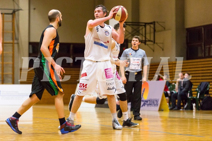 Basketball, 2.Bundesliga, Grunddurchgang 15.Runde, Mattersburg Rocks, Basket Flames, Wolfgang TRAEGER (8)