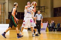 Basketball, 2.Bundesliga, Grunddurchgang 15.Runde, Mattersburg Rocks, Basket Flames, Wolfgang TRAEGER (8)