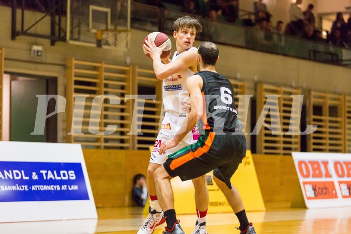 Basketball, 2.Bundesliga, Grunddurchgang 15.Runde, Mattersburg Rocks, Basket Flames, Benjamin BERNLEITHNER (13)