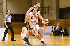 Basketball, 2.Bundesliga, Grunddurchgang 15.Runde, Mattersburg Rocks, Basket Flames, Sebastian GMEINER (12), Dominik Alturban (6)