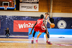 Basketball, win2day Basketball Superliga 2024/25, Grunddurchgang Runde 21
, BBC Nord Dragonz, BC Vienna, Valentin Pasterk (6)