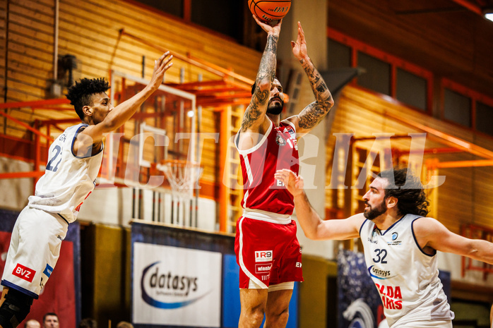 Basketball, win2day Basketball Superliga 2024/25, Grunddurchgang Runde 21
, BBC Nord Dragonz, BC Vienna, Ivan Siriscevic (17)
