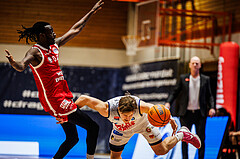 Basketball, win2day Basketball Superliga 2024/25, Grunddurchgang Runde 21
, BBC Nord Dragonz, BC Vienna, Valentin Pasterk (6)