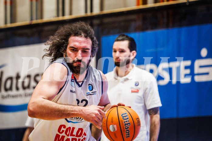 Basketball, win2day Basketball Superliga 2024/25, Grunddurchgang Runde 21
, BBC Nord Dragonz, BC Vienna, Sead Hadzifejzovic (32)