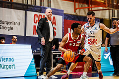 Basketball, win2day Basketball Superliga 2024/25, Grunddurchgang Runde 21
, BBC Nord Dragonz, BC Vienna, Zac Owens (2)