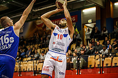 Basketball, Admiral Basketball Superliga 2019/20, Grunddurchgang 10.Runde, Kapfenberg Bulls, Oberwart Gunners, Zachary Braxton (10)