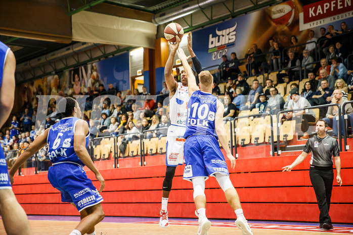 Basketball, Admiral Basketball Superliga 2019/20, Grunddurchgang 10.Runde, Kapfenberg Bulls, Oberwart Gunners, Eric McClellan (8)